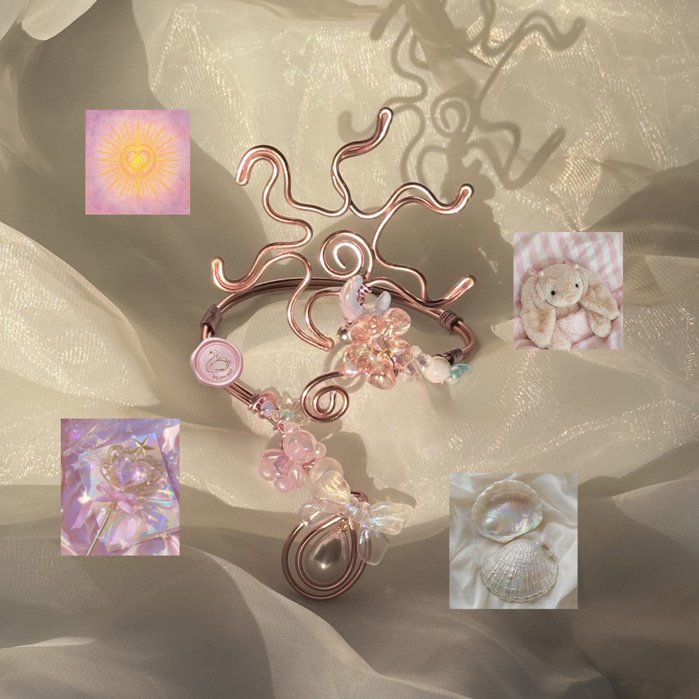 Aurora Arm Cuff ✨ Celestial Couture Jewelry Ethereal Statement Piece Handmade Jewelry